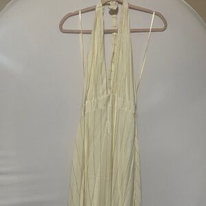 FARM Rio Cream Backless Dress